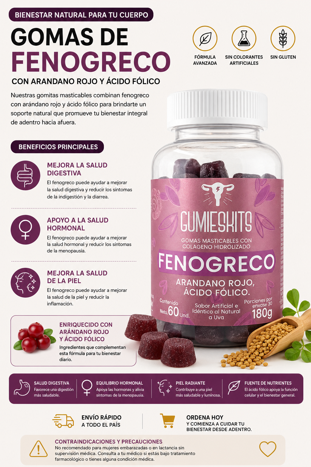 GOMAS DE FENOGRECO
