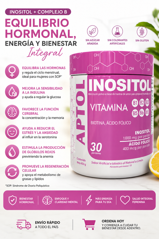 Suplemento Inositol polvo