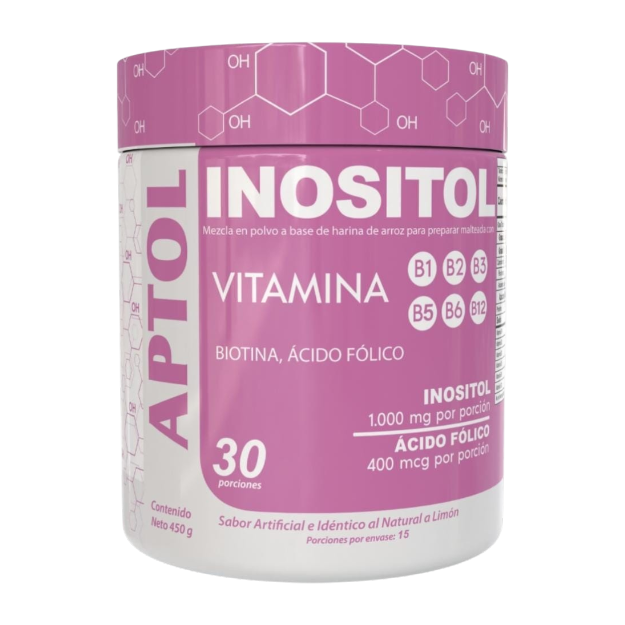 Suplemento Inositol polvo